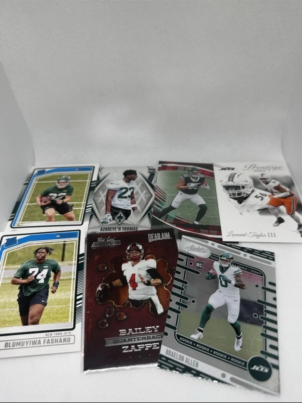 ❗️New York jets card lot- rookies, inserts, parallels, #’d, base, veterans, mem - Picture 14 of 16